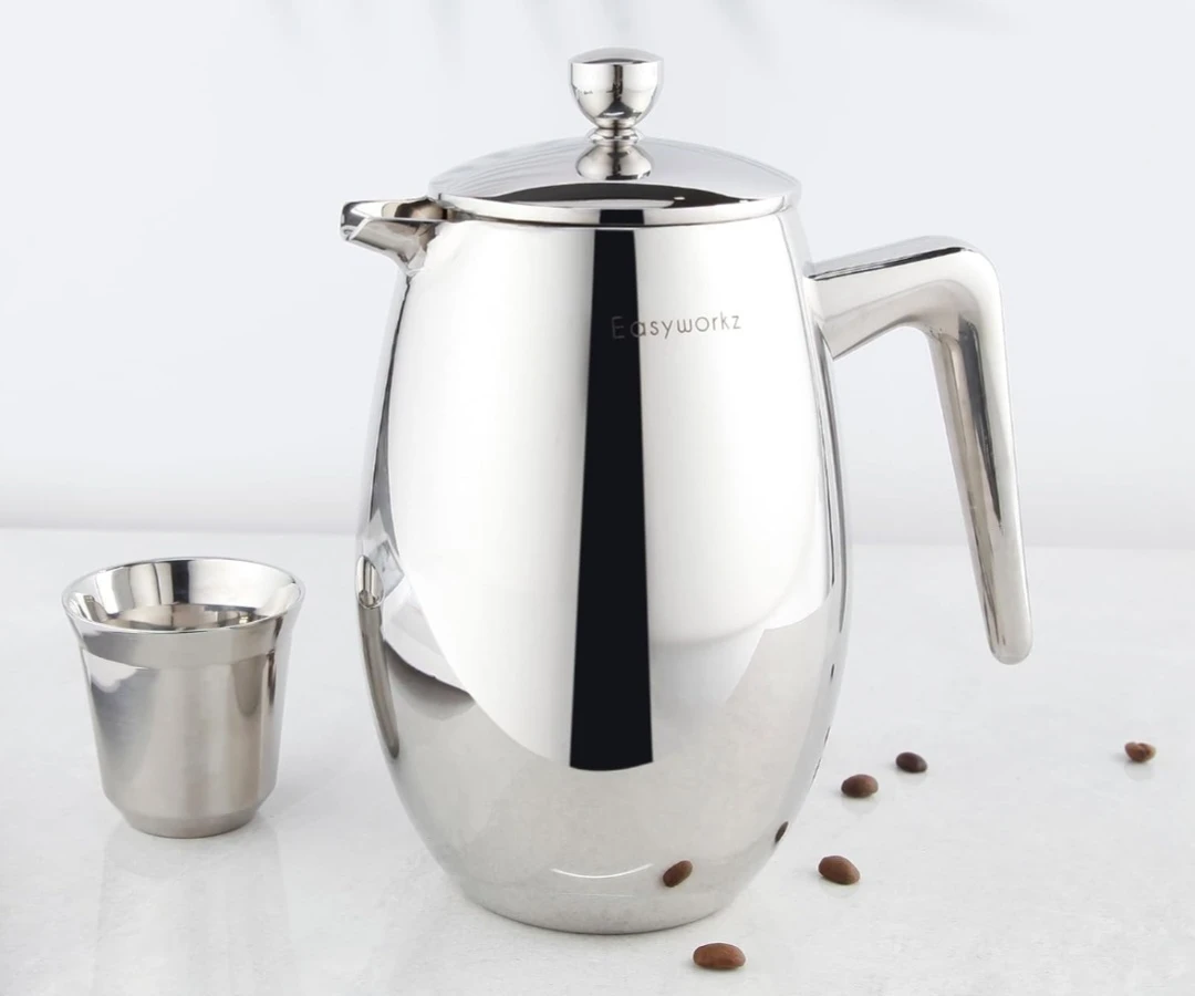 Easyworkz Stainless Steel French Press Coffee Maker - photo 3