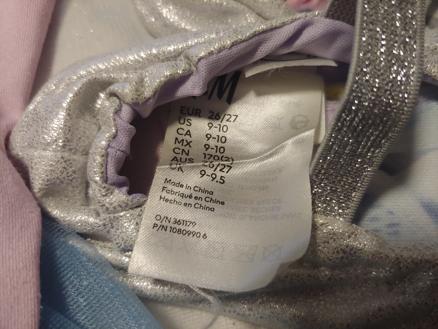 H&M Frozen bodysuit/Dress Size 4-6 girls plus shoes - photo 4