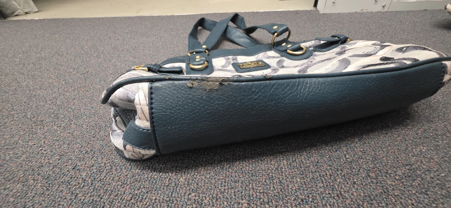 Coach Floral Signature Satchel Tote Purse w/ Strap - photo 3