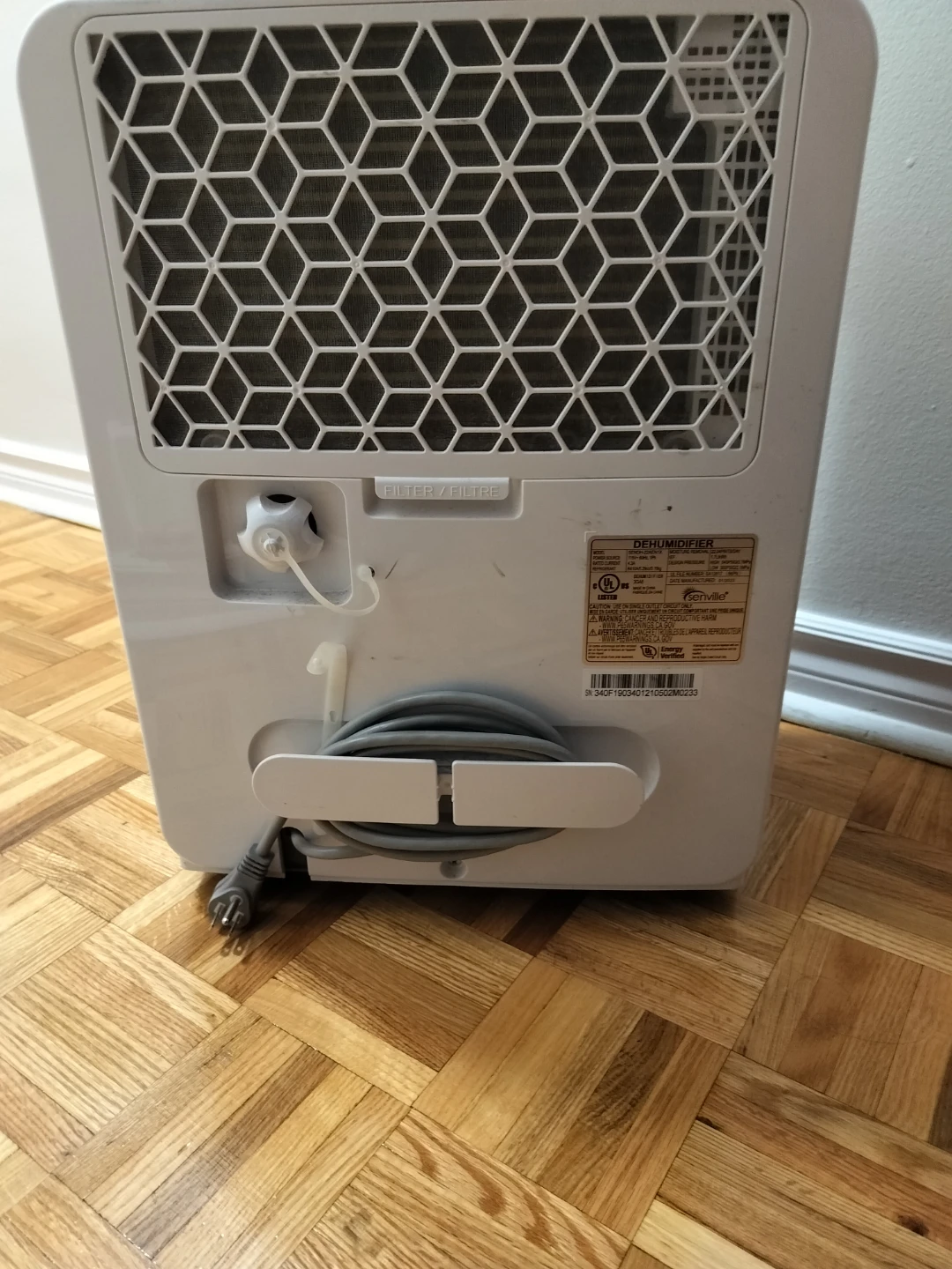 Senville Dehumidifier - works great! - photo 3