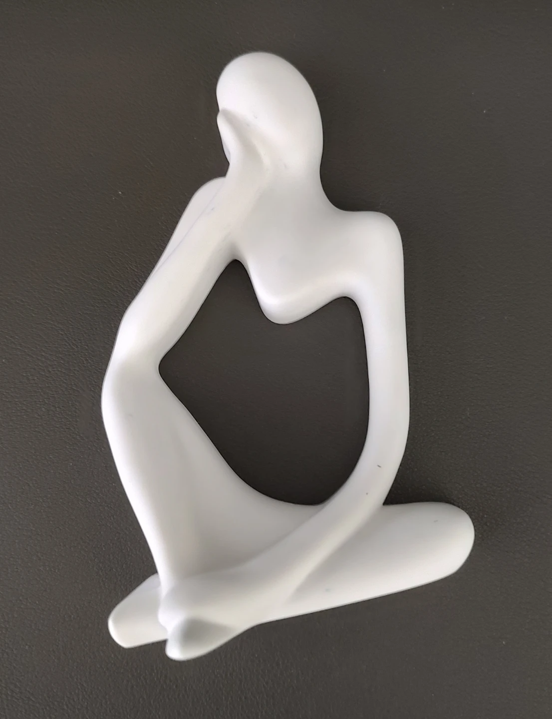 Abstract Thinking Figurine - White - photo 3
