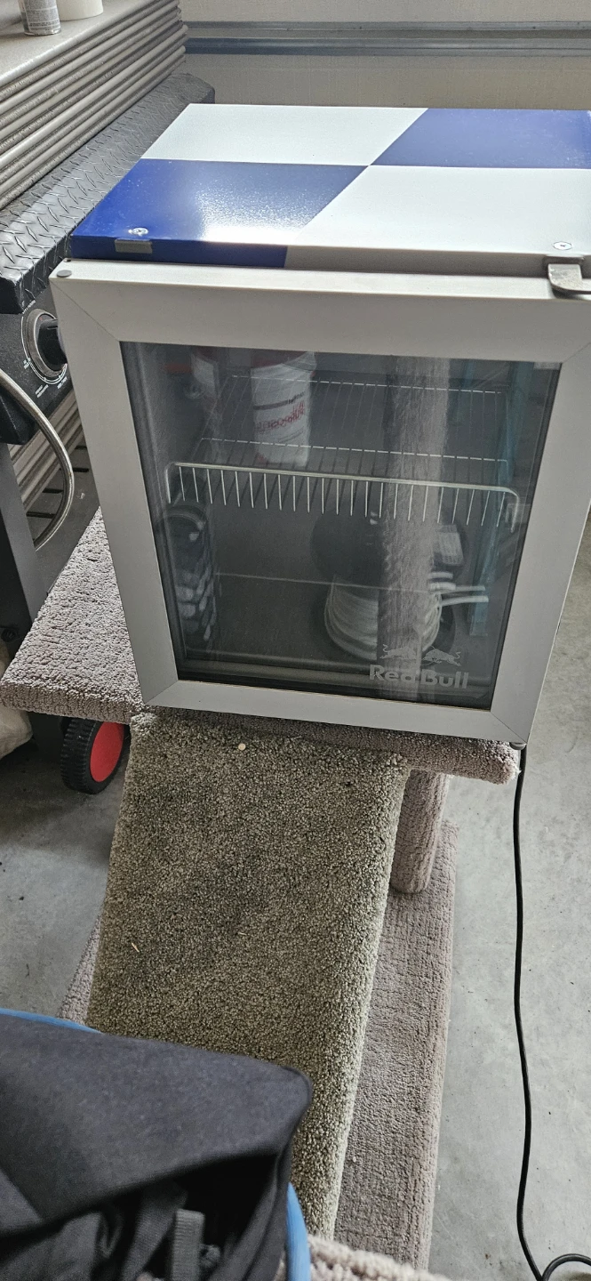 Red Bull Mini Fridge