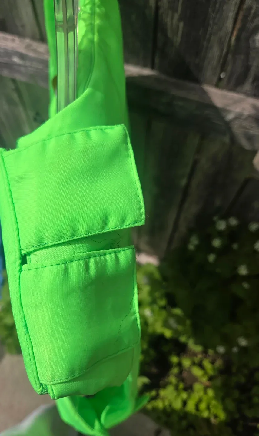 NOVA MEN Puffer Vest - Neon Green - photo 4