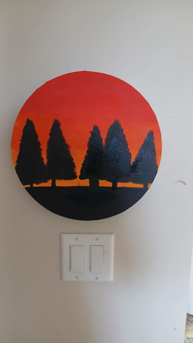 Sunset painting - photo 2