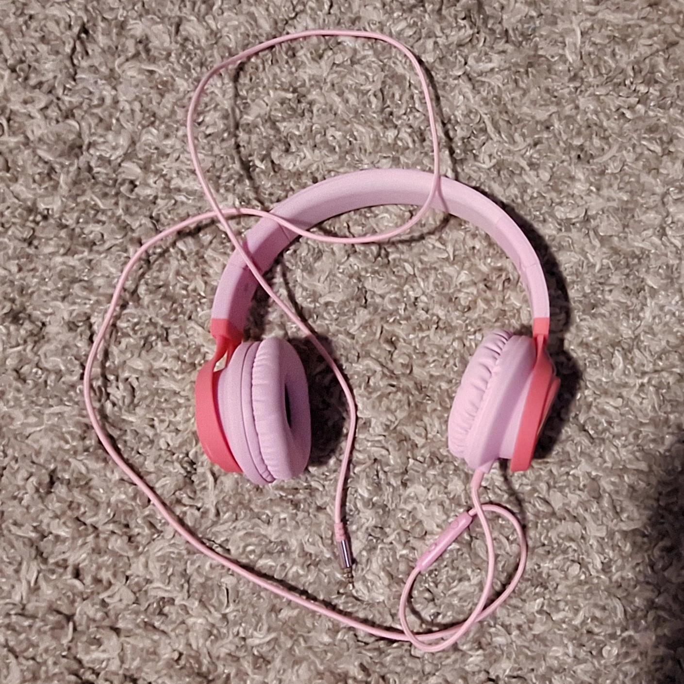 Headphones with audio jack - NEW compact pink headphones - photo 3