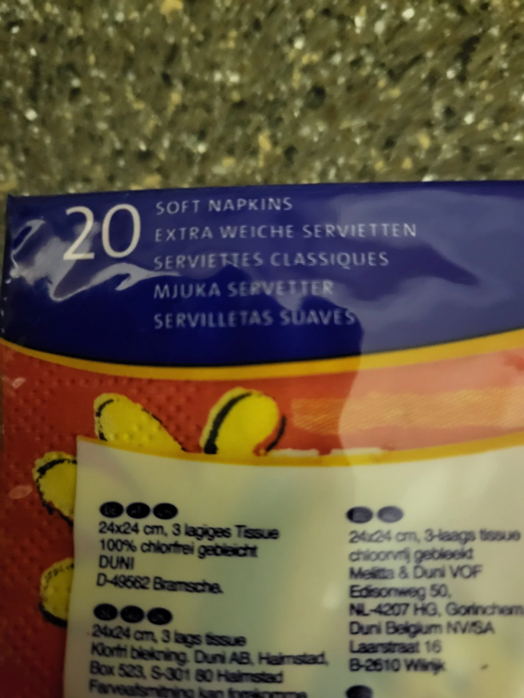 Duni Clown Napkins - 20 count - photo 3