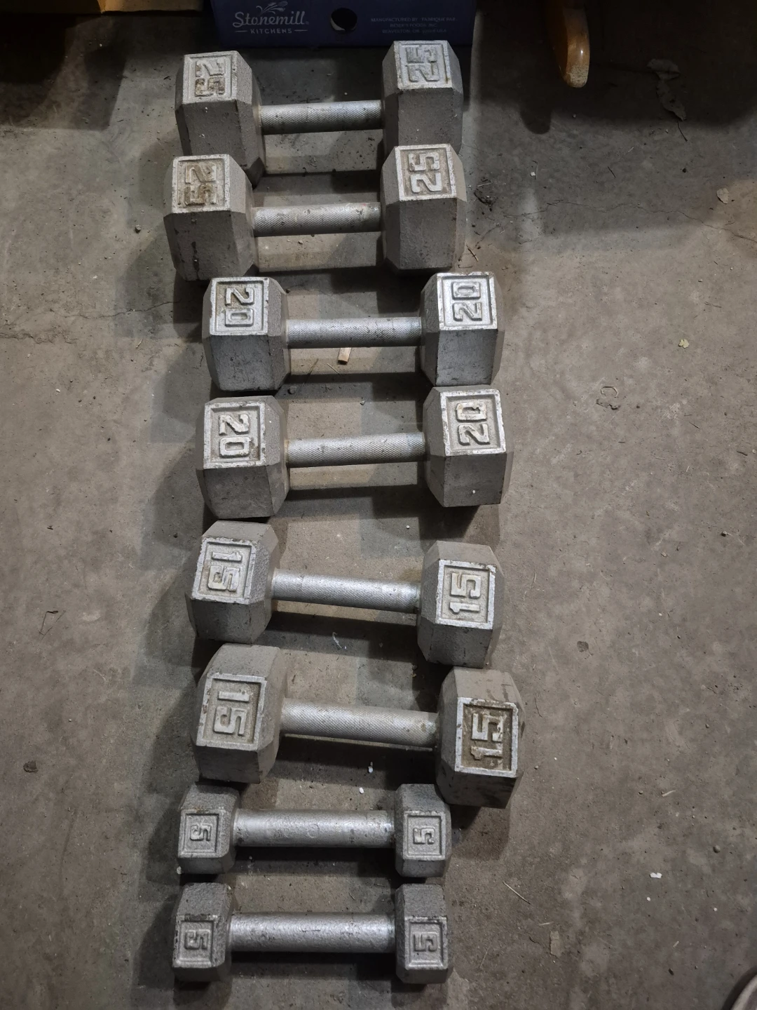 Hex Dumbbell Set