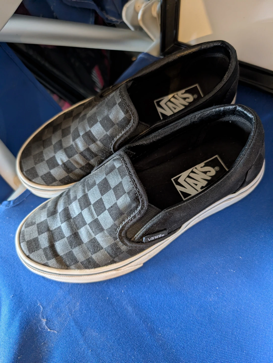 Vans Checkerboard Slip-On Shoes