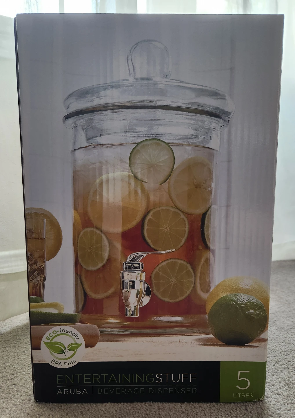 EntertainingStuff Aruba Beverage Dispenser - 5 Litres