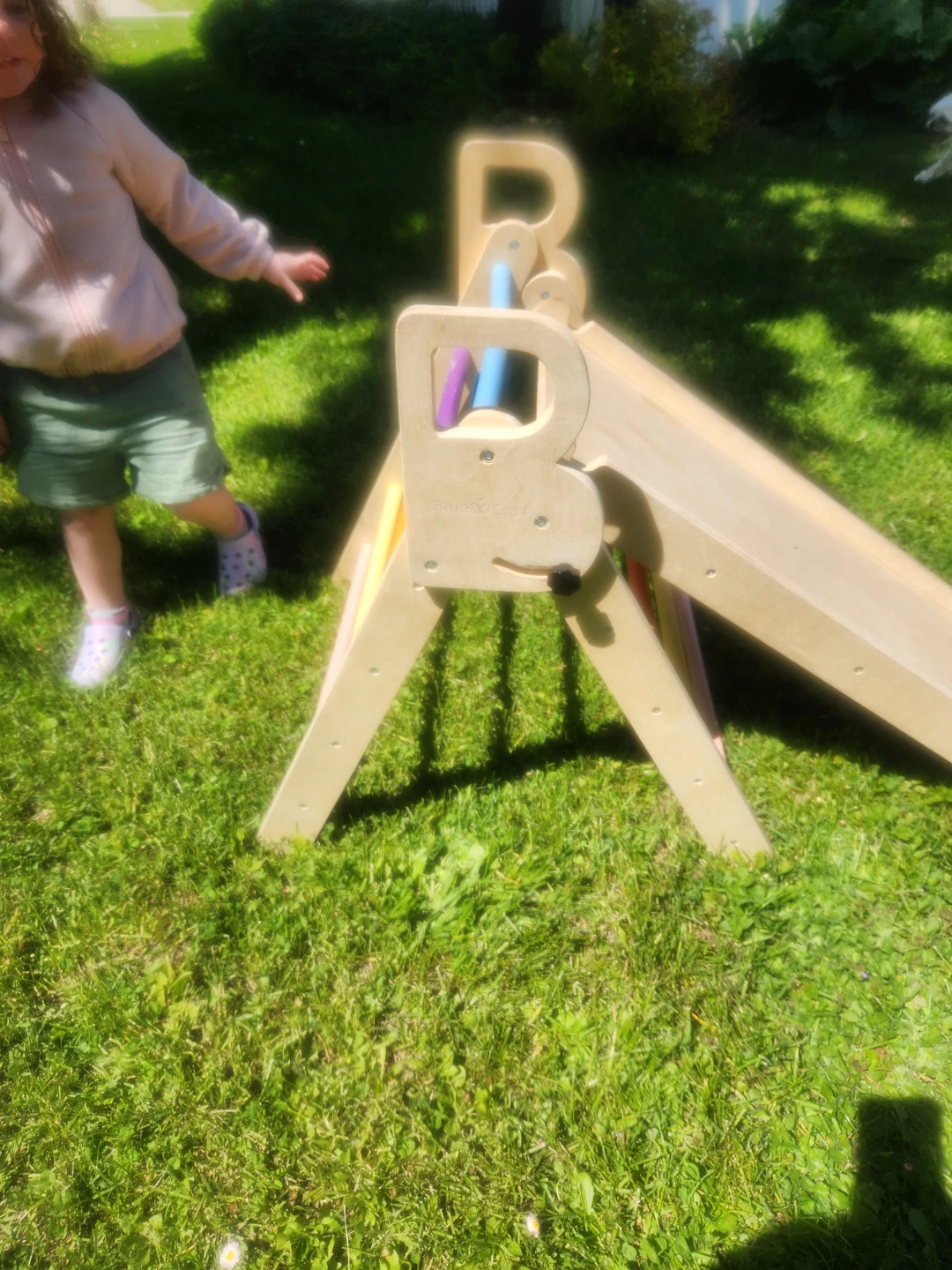 Bluewood Pikler Climber Set 2024 Kept Indoors $125 - photo 5
