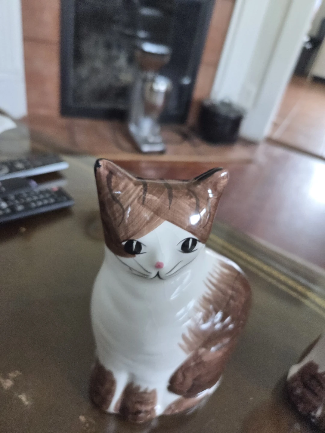 Ceramic Cat Figurine Set