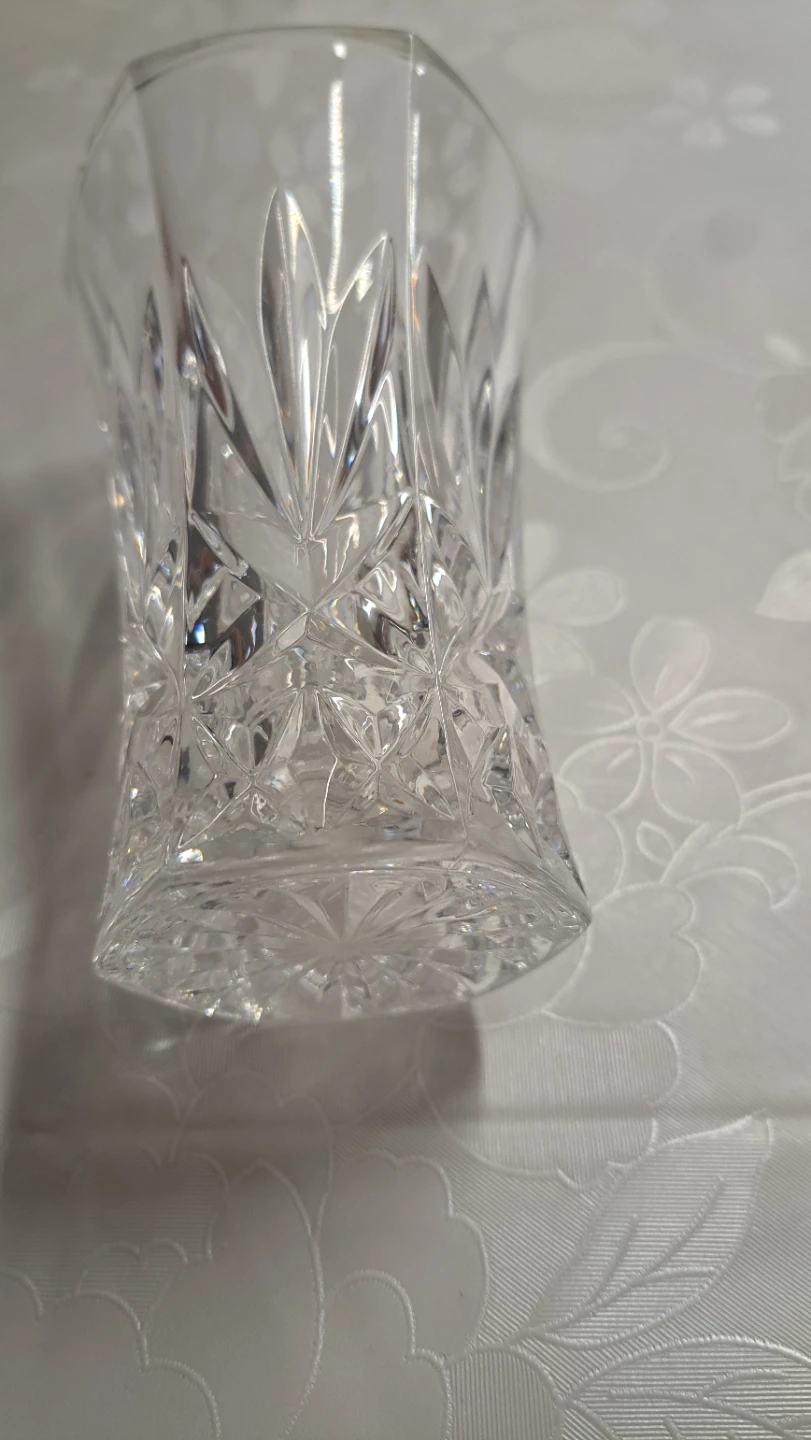 Small Crystal Glass Vase - photo 2