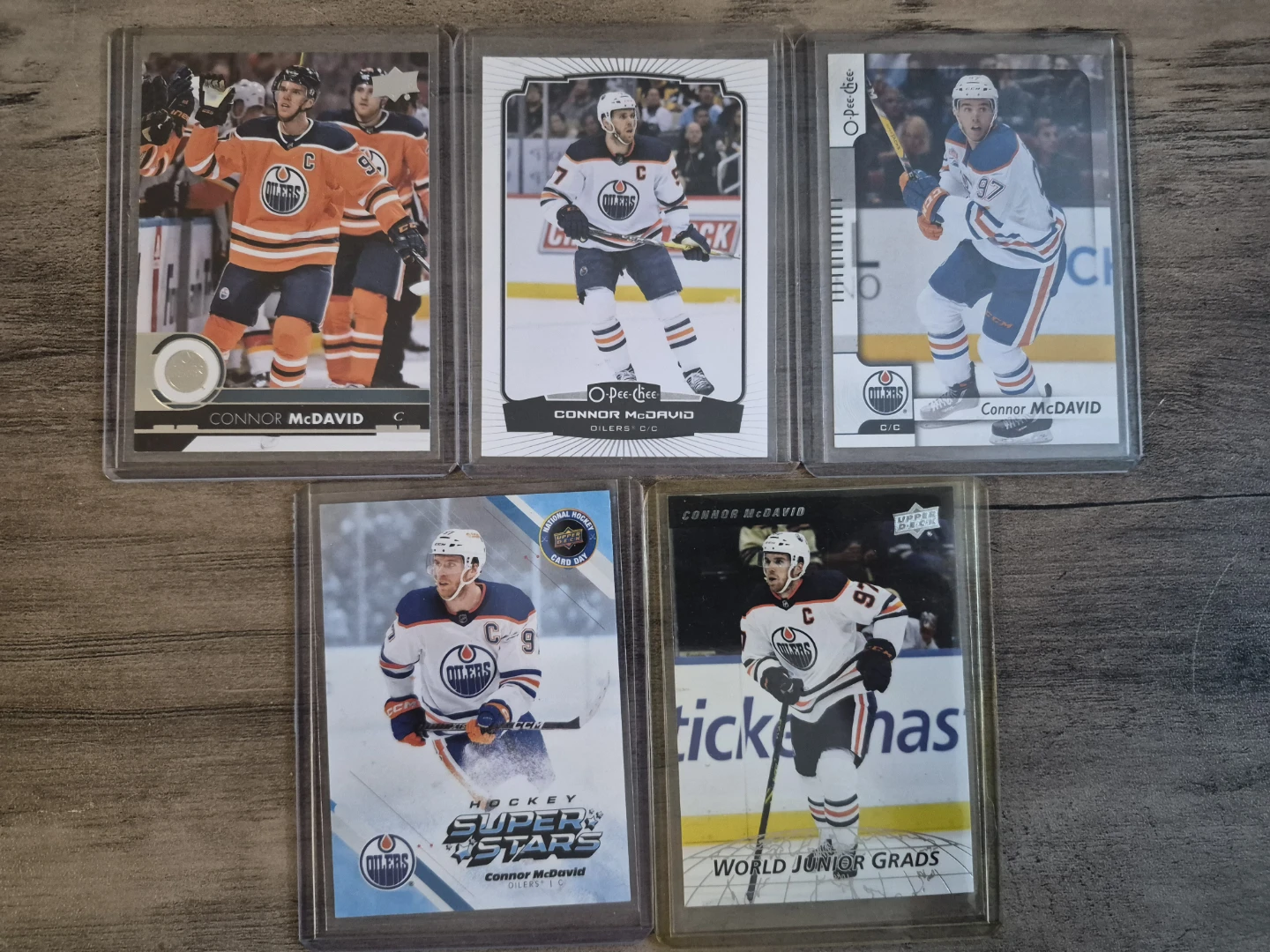 Connor McDavid Hockey Cards - O-Pee-Chee & Upper Deck