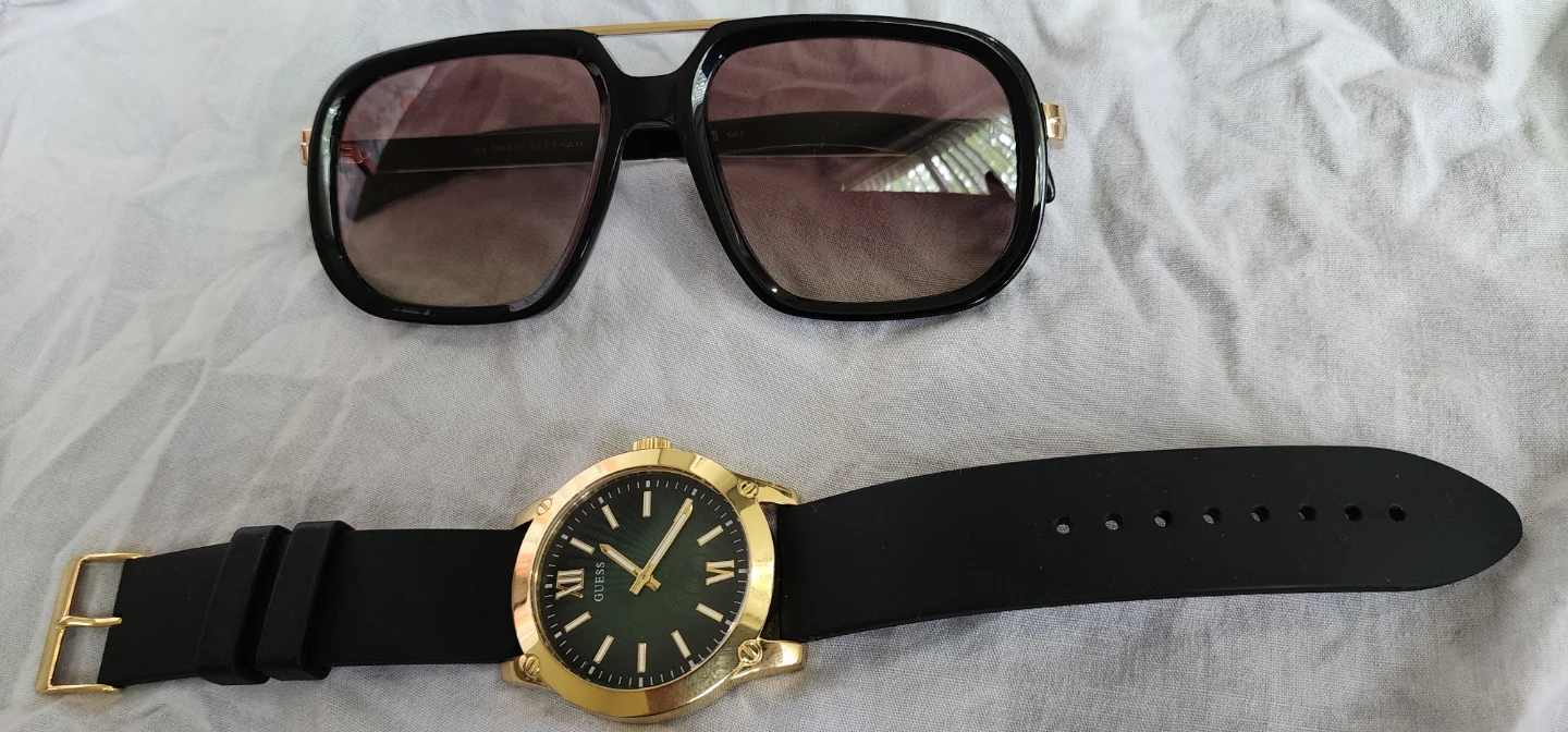 Guess Watch and Sunglasses Set