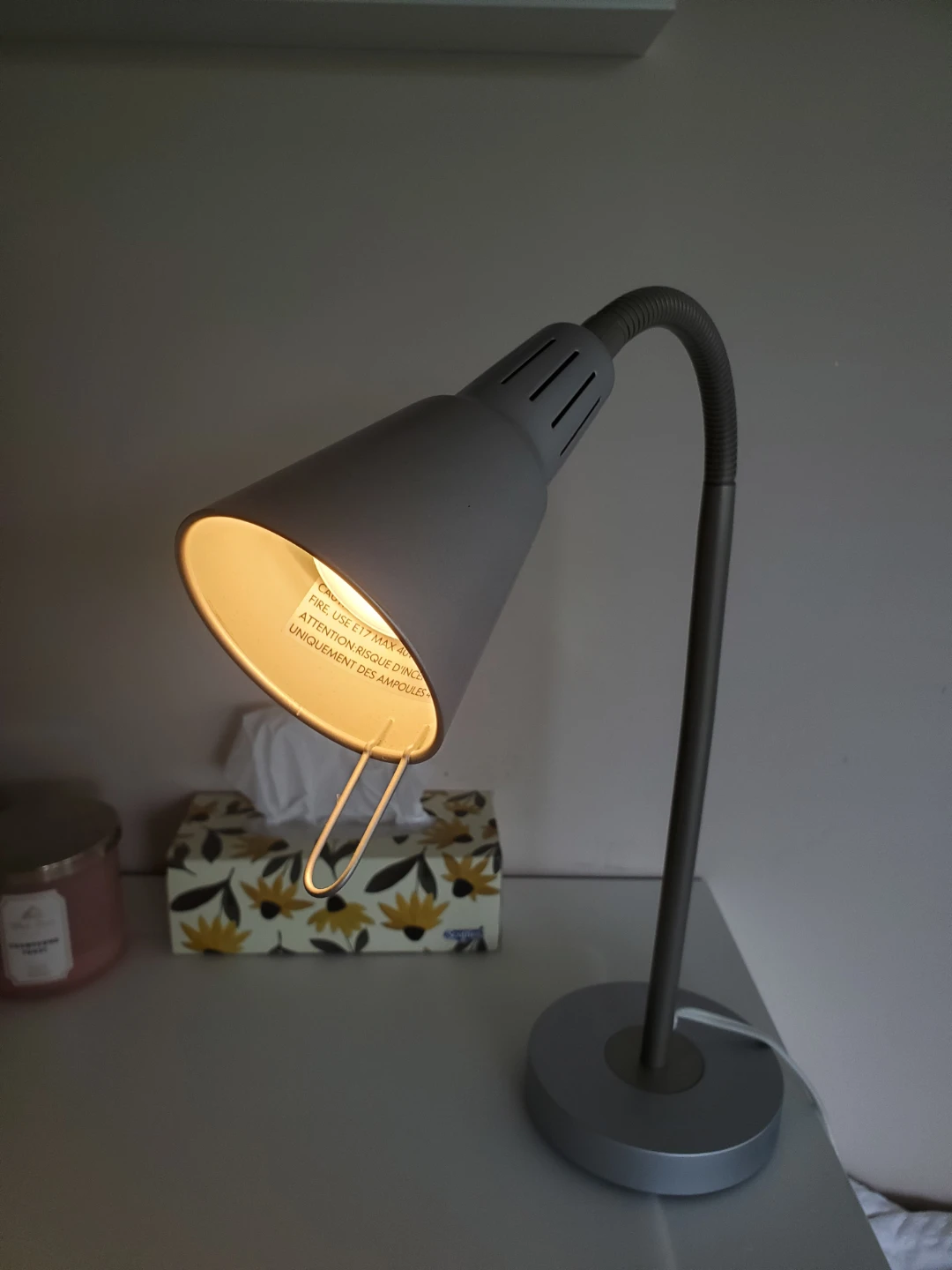 Grey Adjustable Desk Lamp - photo 2