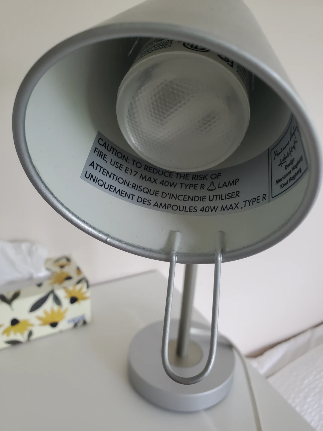 Grey Adjustable Desk Lamp - photo 4
