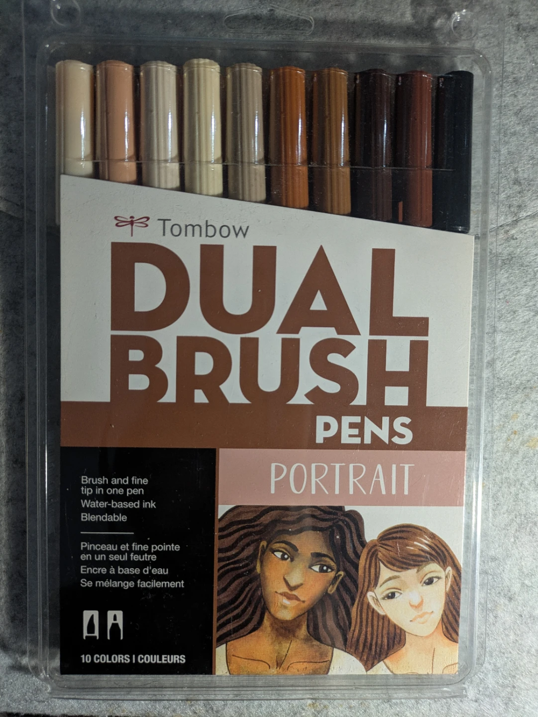Tombow Dual Brush Pens - Portrait Set