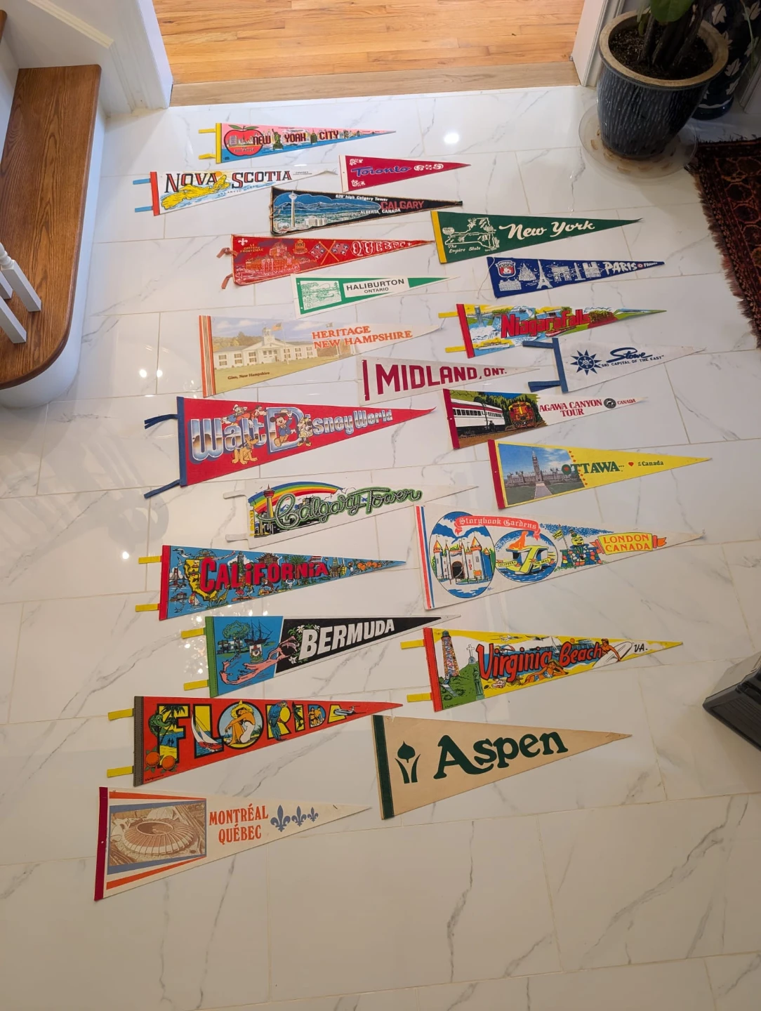 Vintage Pennant Banners - $25 each