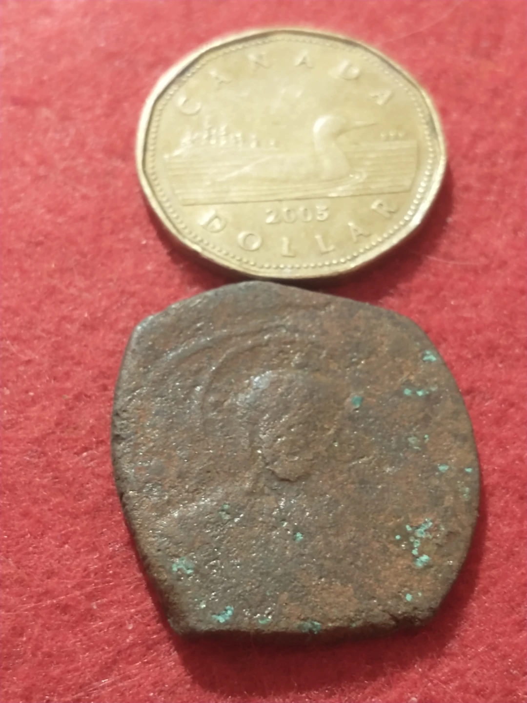 Antique Copper Coin - photo 3
