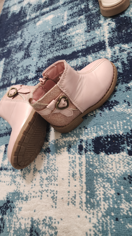 Kids White Fashion Sandals with Bows and Rhinestones - photo 5