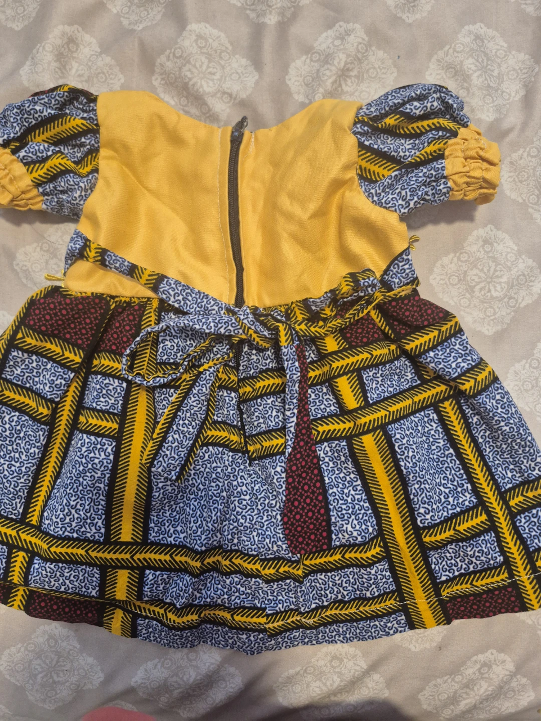 Girls' African Print Dress - photo 2