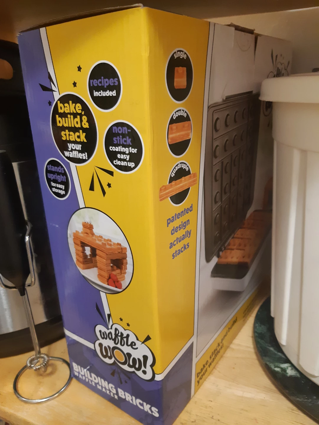 Waffle Wow! Building Bricks Waffle Maker