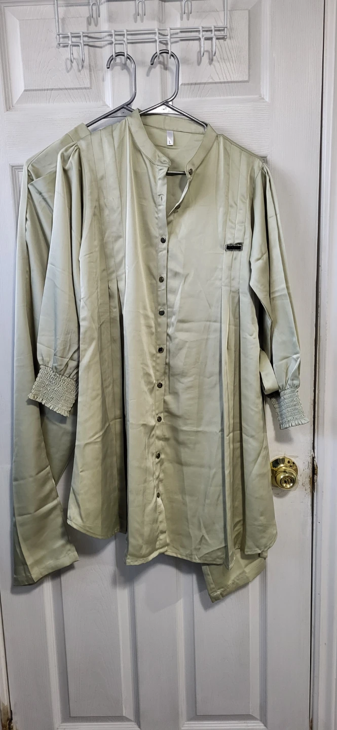 Parrot Green Color Satin material cord-set
