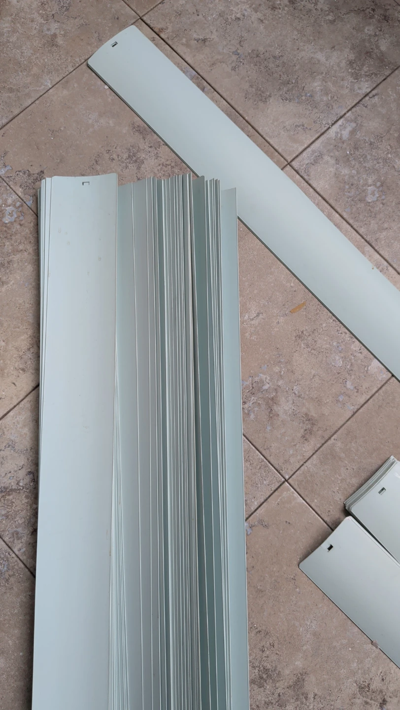 Light Greenish blue Blinds Slats Qty 70 - photo 2