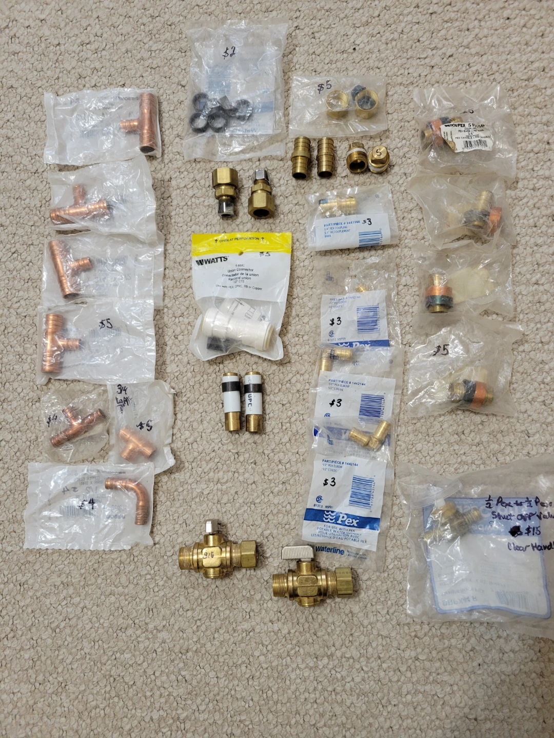 Assorted Plumbing Fittings and Valves - photo 4