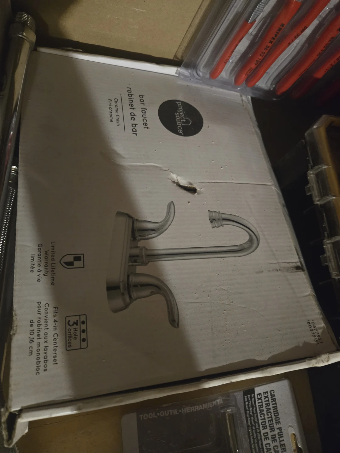 Project Source Bar Faucet - Chrome Finish