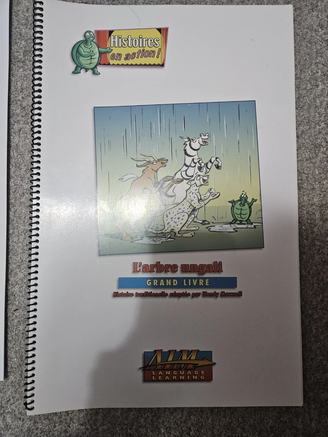 French AIM Language Learning Book