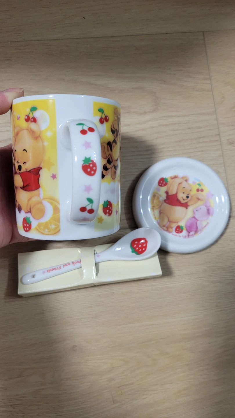 Disney Baby Pooh and Friends Ceramic Mug with Lid & Spoon - photo 5