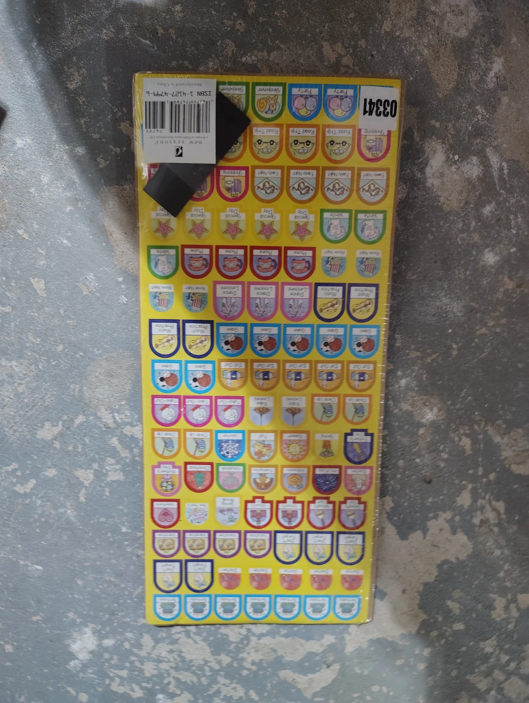 Monthly Wall Calendar with Stickers - photo 2
