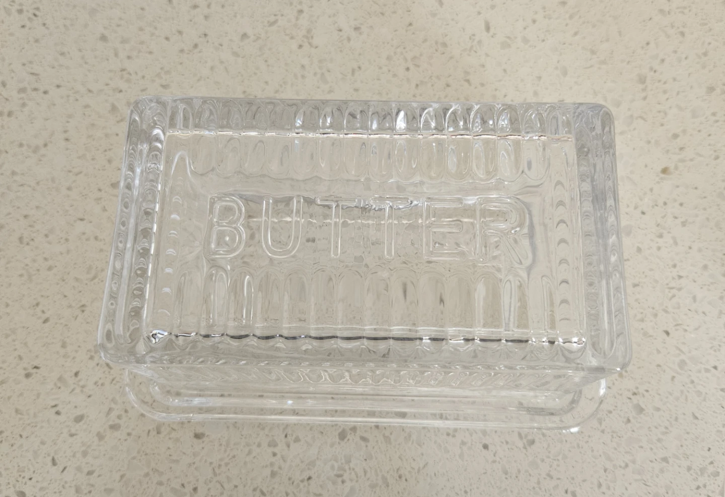 Glass Butter Dish