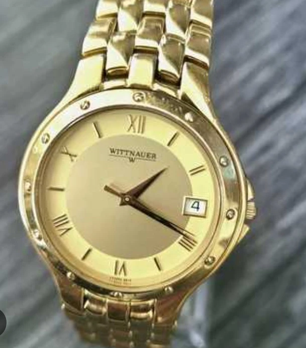 Wittnauer Gold Tone Watch - photo 3