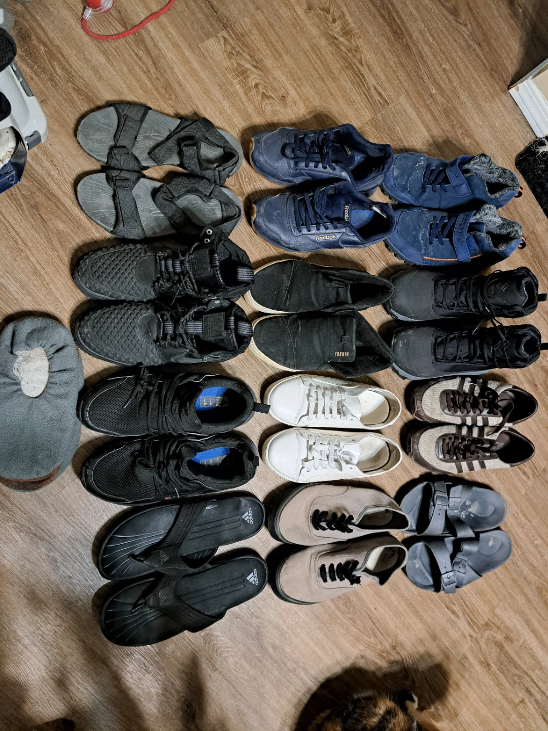 Various Men's Shoes - Adidas, Reebok, and more