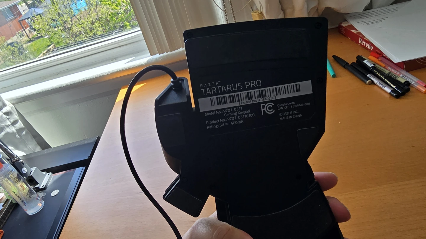 Razer Tartarus Pro Gaming Keypad - photo 4