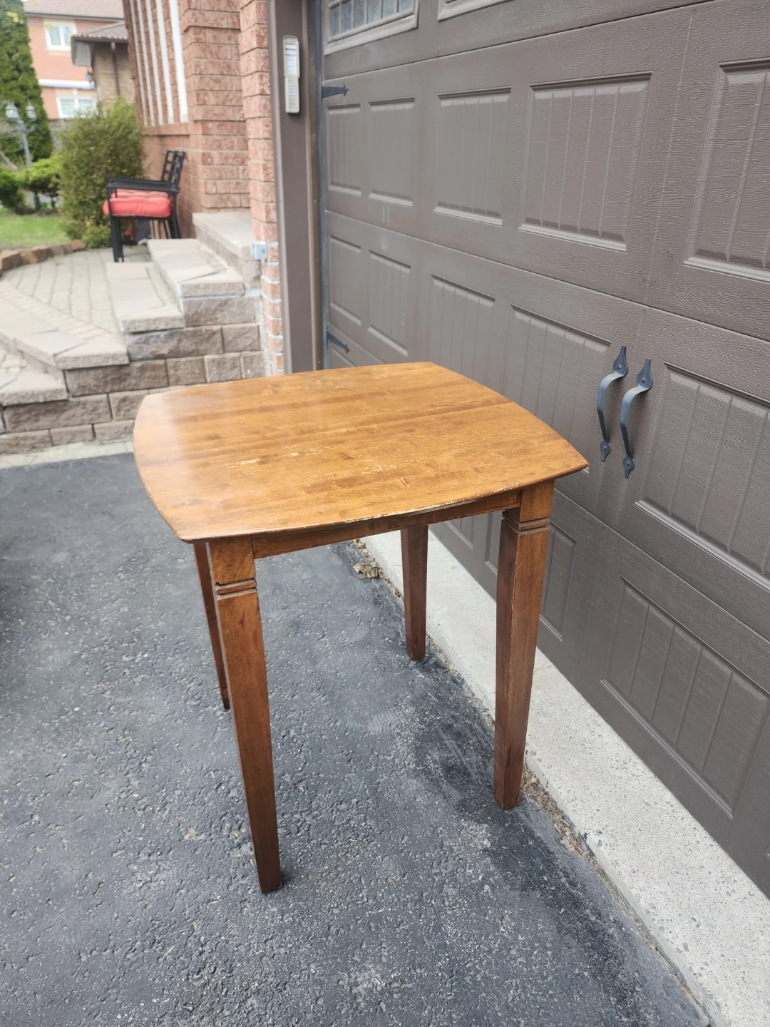 Wooden bar hight Table - photo 3