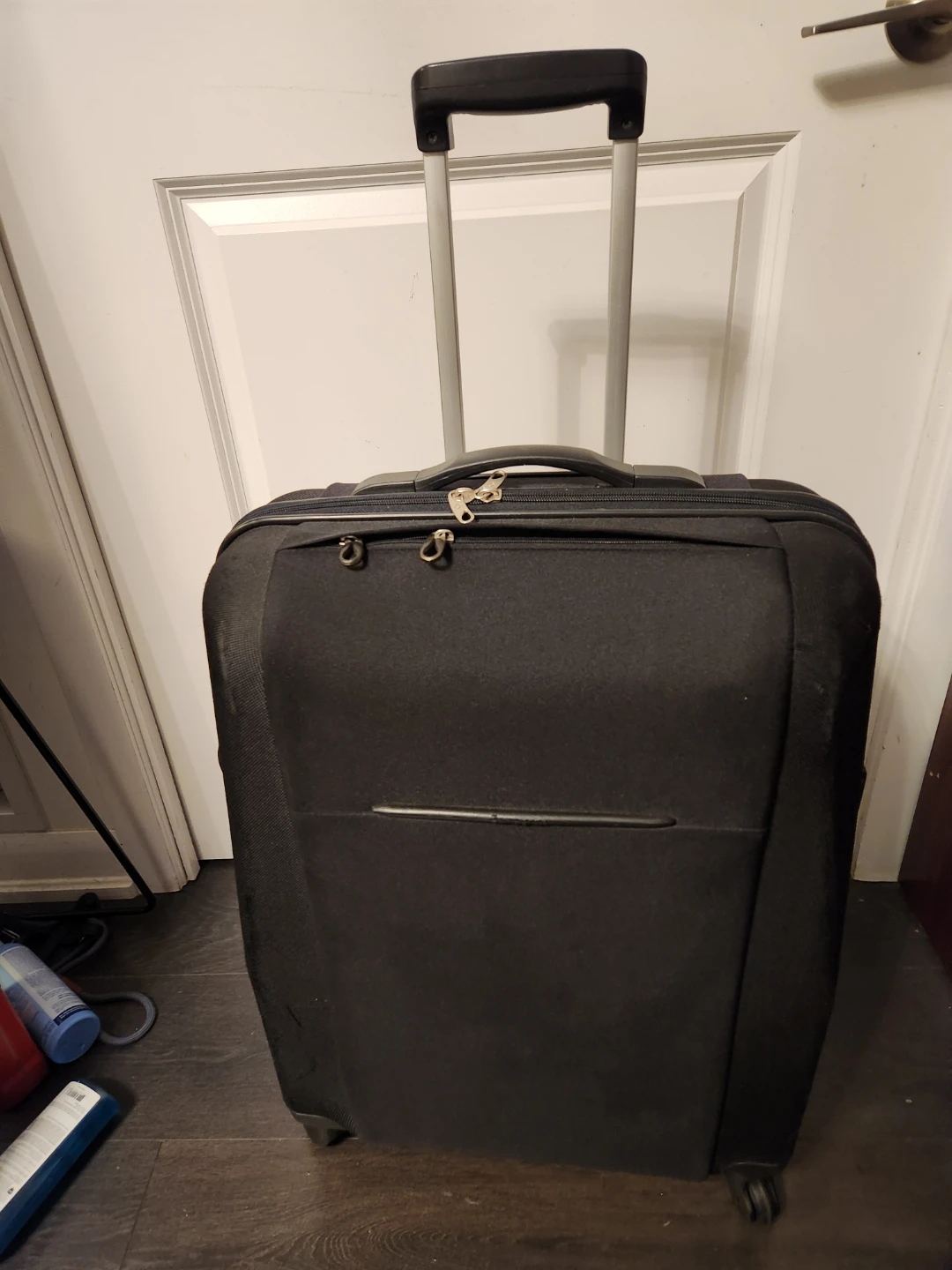 Black Softside Spinner Luggage