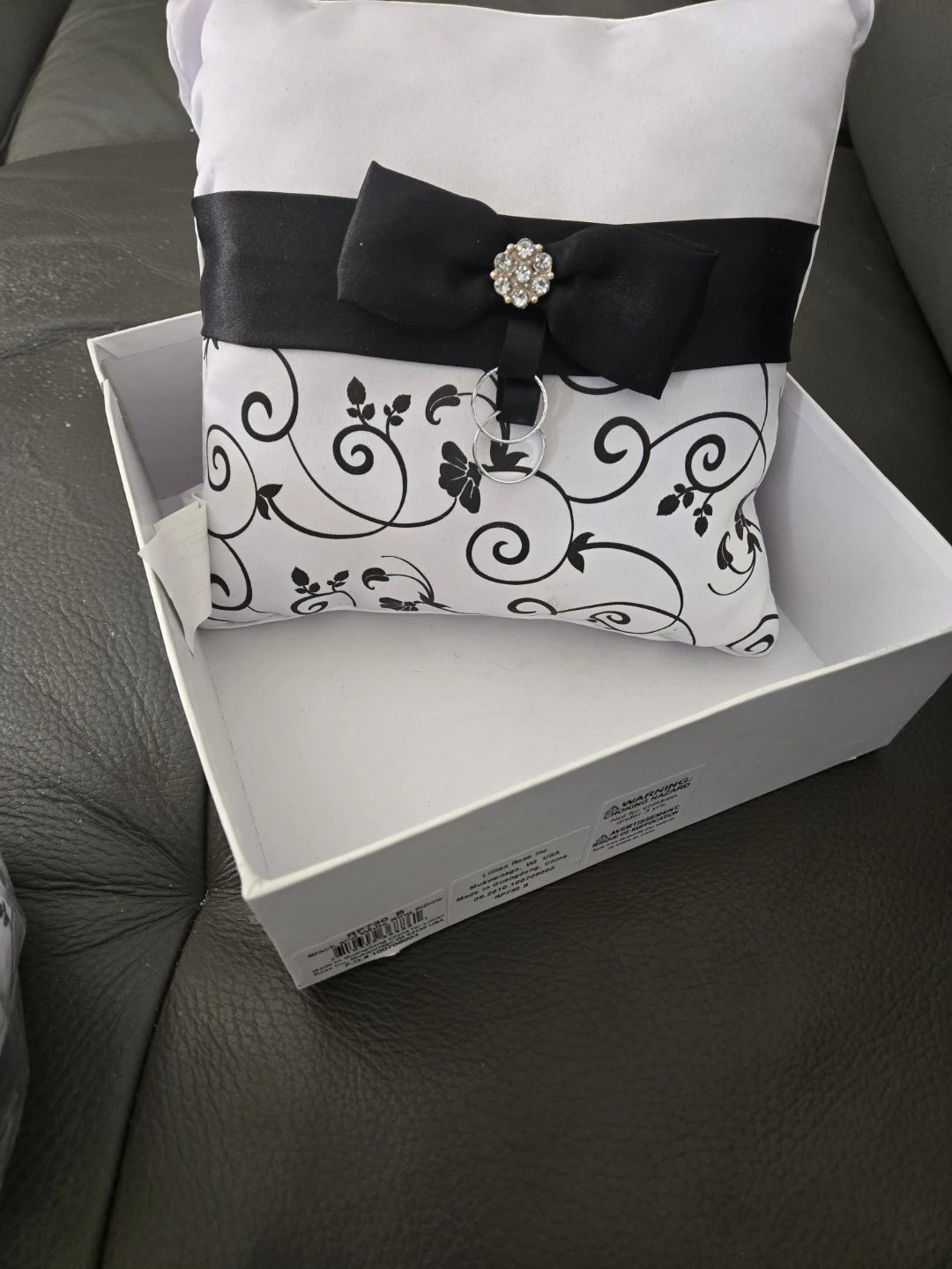 Wedding Ring Pillow and Flower Girl Basket Set - photo 4