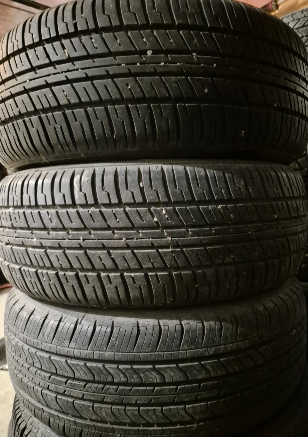 Very Good set of 3 All Seasons Tires Size 205 60 R15 M+S *DEAL* - photo 2