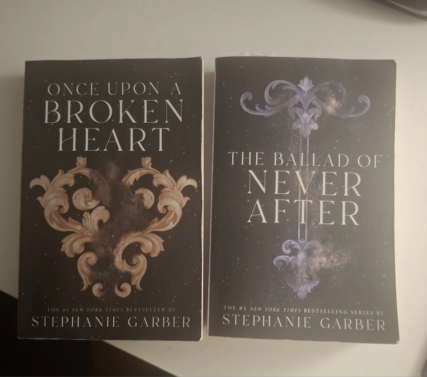 "Once Upon a Broken Heart" & "The Ballad of Never After" Books
