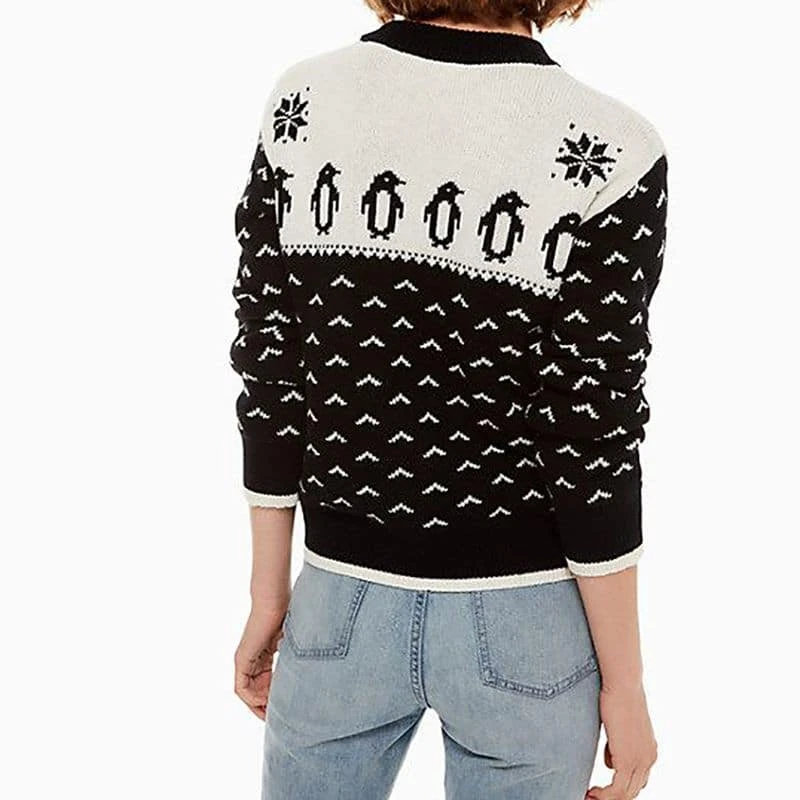 Kate spade  Penguin Fair Isle Knit Sweater - photo 2