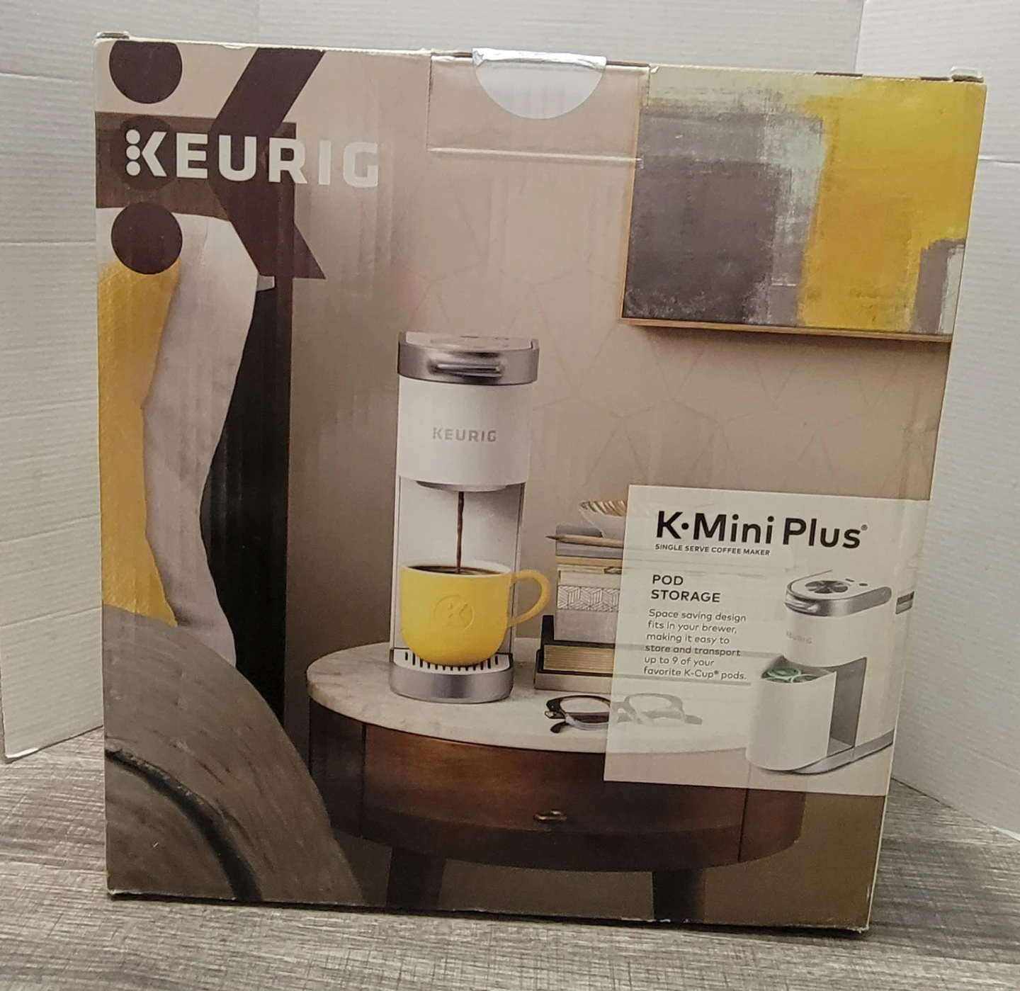 Keurig K-Mini Plus Single Serve Coffee Maker, Matte White