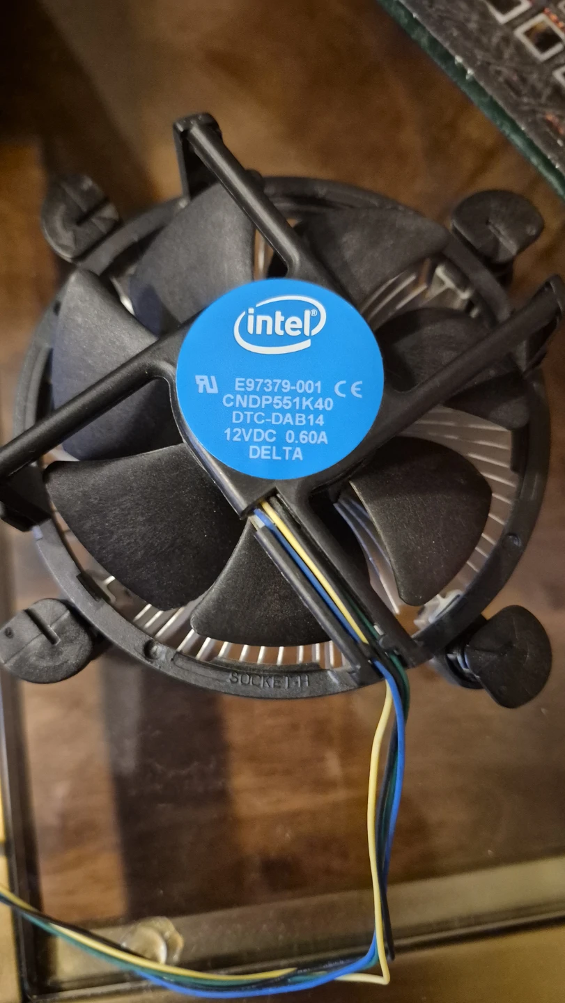 Intel CPU Cooler Fan