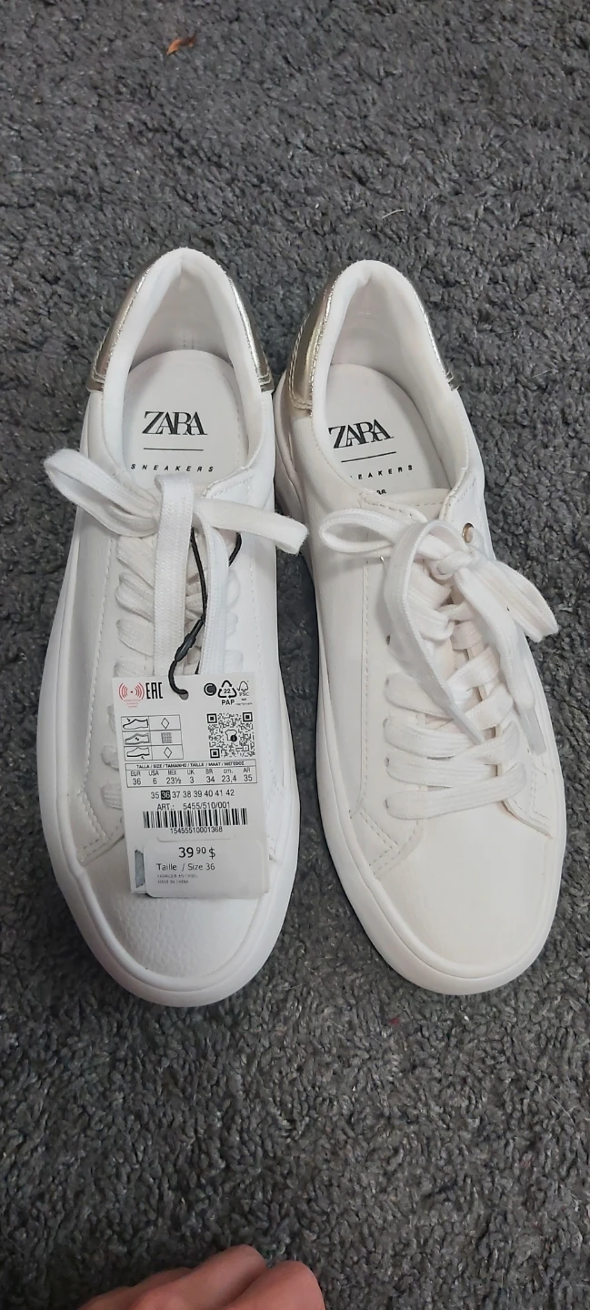 ZARA  NEW Sneakers - Size 36 (CA 6) - photo 3