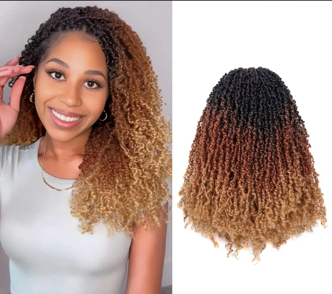 Kinky Curly Crochet Hair 18 Inch