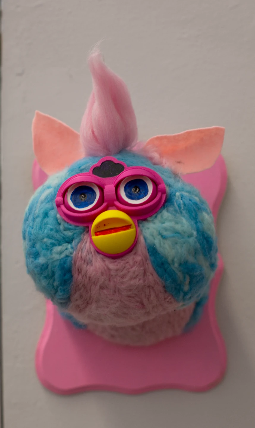 Custom Furby Mount