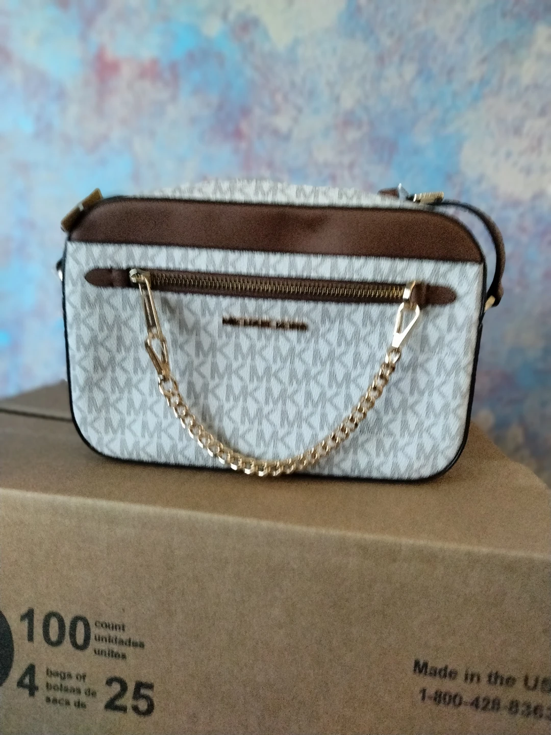 Michael Kors Logo Crossbody Bag
