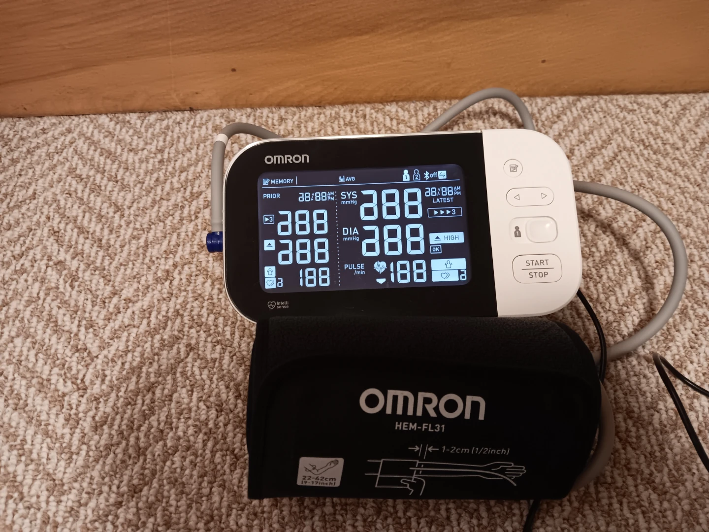 Omron HEM-FL31 Blood Pressure Monitor
